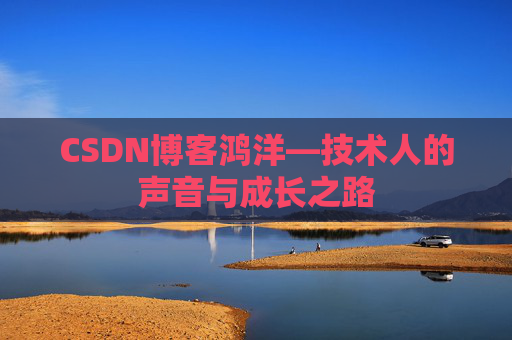 CSDN博客鸿洋—技术人的声音与成长之路